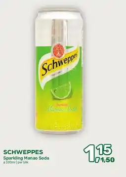 Amazing Oriëntal SCHWEPPES Sparkling Manao Soda aanbieding