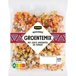 Jumbo Jumbo Mexicaanse Groentemix met Zoete Aardappel en Tomaat 400 g aanbieding