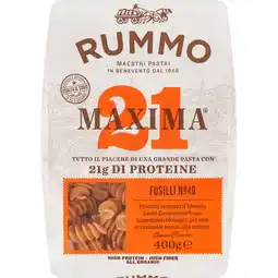 Jumbo Rummo Maxima 21 Fusilli Nº48 400 g aanbieding