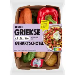 Jumbo Jumbo Griekse Gehaktschotel Verspakket 3-4 Personen aanbieding