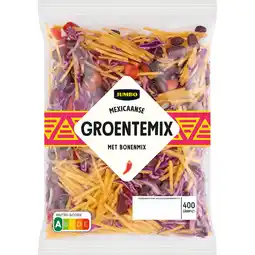 Jumbo Jumbo Mexicaanse Groentemix met Bonenmix 400 g aanbieding