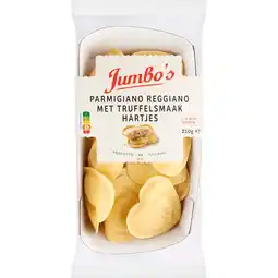 Jumbo Jumbo's Verse Pasta Hartjes Parmigiano Reggiano met Truffelsmaak 250 g aanbieding