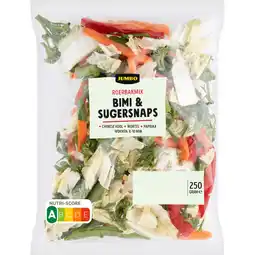 Jumbo Jumbo Roerbakmix Bimi & Sugersnaps 250 g aanbieding