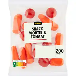 Jumbo Jumbo Snack Wortel & Tomaat 200 g aanbieding