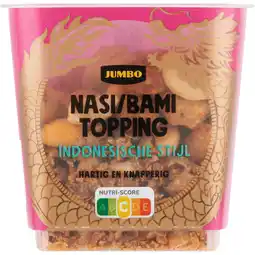 Jumbo Jumbo Nasi/Bami Topping Indonesische Stijl 80 g aanbieding