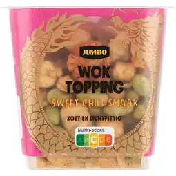 Jumbo Jumbo Wok Topping Sweet Chili-Smaak 65 g aanbieding