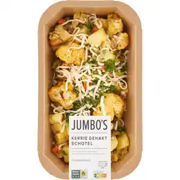 Jumbo Jumbo's Verse Maaltijd Kerrie Gehakt Schotel 450 g aanbieding