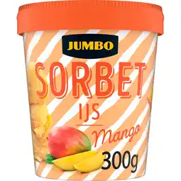 Jumbo Jumbo Sorbet IJs Mango 500 ml aanbieding
