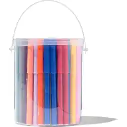 Jumbo HEMA Eindeloos Viltstiften 100 Stuks aanbieding