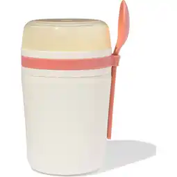 Jumbo Yoghurtbeker to go - beige aanbieding