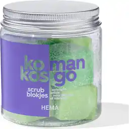 Jumbo HEMA Kokos Mango Scrubblokjes 6 x 15 g aanbieding
