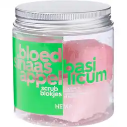 Jumbo HEMA Bloedsinaasappel Basilicum Scrubblokjes 6 x 15 g aanbieding