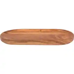 Jumbo Serveerplankje ovaal hout 31x15cm aanbieding