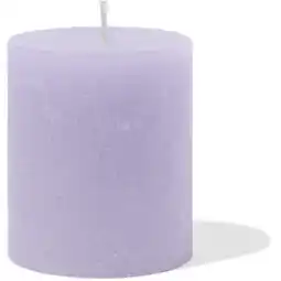 Jumbo Kaars Rustiek 7*8 Lila aanbieding