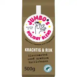 Jumbo Jumbo's Holiday Blend Koffiebonen 500 g aanbieding