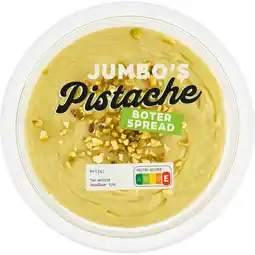 Jumbo Jumbo's Pistache Boterspread 100 g aanbieding
