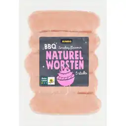 Jumbo Jumbo BBQ Worsten Naturel 5 Stuks aanbieding