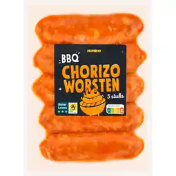 Jumbo Jumbo BBQ Chorizo Worsten 5 Stuks aanbieding