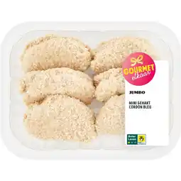 Jumbo Jumbo Gourmet Mini Gehakt Cordon Bleu 210 g aanbieding