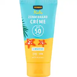 Jumbo Jumbo Kids Zonnebrand Crème SPF 50 Sensitive 50ML aanbieding