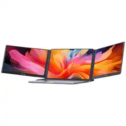 MediaMarkt Mobile Pixels Trio 3 Pro Dual Laptop Monitor - 14.1 Inch Qhd 2240 X 1400 Ips (in-plane Switching) aanbieding