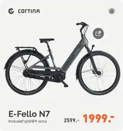 Bike Totaal E-Fello N7 aanbieding