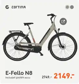 Bike Totaal E-Fello N8 aanbieding