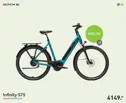 Bike Totaal DUTCH ID Infinity S75 aanbieding