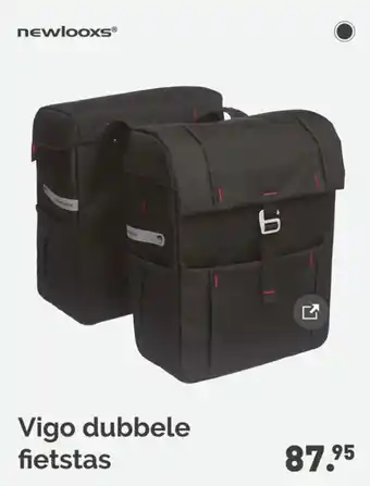 Vigo dubbele fietstas