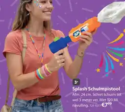 Top1Toys SPLASH Schuimpistool M -24cm+120ml schuim 2ass aanbieding