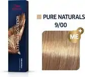 Bol.com Wella Professionals Koleston Perfect Me+ - Haarverf - 9/00 Pure Naturals - 60ml aanbieding