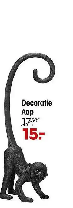 Kwantum Decoratie aap aanbieding