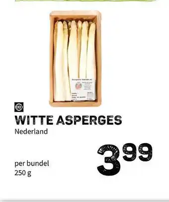 Ekoplaza Witte asperges 250 gram aanbieding