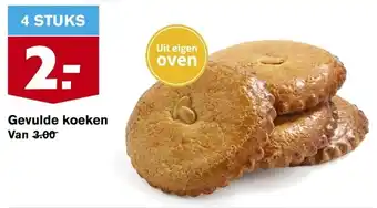 Hoogvliet Gevulde koeken aanbieding