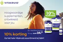 Gezond & Wel VITAKRUID aanbieding