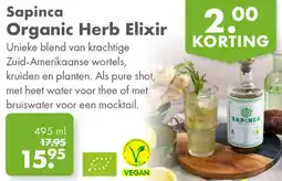 Gezond & Wel Sapinca Organic Herb Elixir aanbieding
