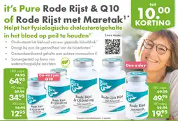 Gezond & Wel it’s Pure Rode Rijst & Q10 of Rode Rijst met Maretak aanbieding