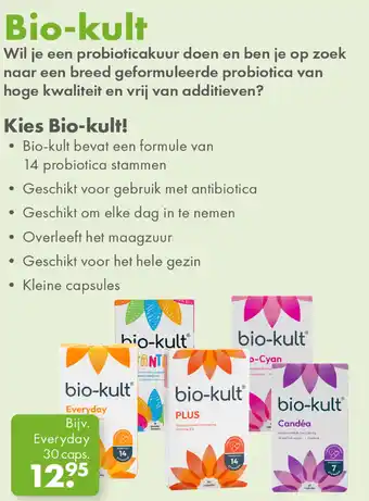 Gezond & Wel Bio-kult aanbieding