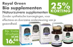 Gezond & Wel Royal Green Bio supplementen aanbieding
