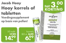 Gezond & Wel Jacob Hooy Hooy korrels of tabletten aanbieding