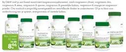 Gezond & Wel G&W Magnesium supplementen aanbieding