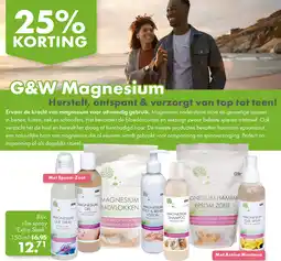 Gezond & Wel G&W Magnesium aanbieding