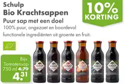 Gezond & Wel Schulp Bio Krachtsappen aanbieding