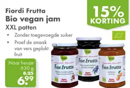 Gezond & Wel Fiordi Frutta Bio vegan jam aanbieding