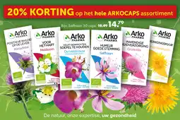 Gezond & Wel ARKOCAPS assortiment aanbieding