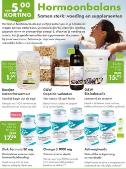 Gezond & Wel Hormoonbalans Samen sterk: voeding en supplementen aanbieding