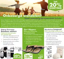 Gezond & Wel Onbezorgd wandelen? Haal voordelig de essentials in huis! aanbieding