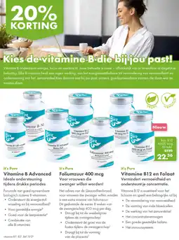 Gezond & Wel Kies de vitamine B die bij jou past! aanbieding