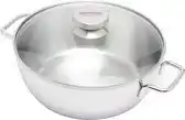 Bol.com Demeyere Apollo 7 braadpan met glasdeksel 24cm - Glasdeksel aanbieding