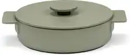 Bol.com Serax Surface by Sergio Herman - Braadpan - Gietijzer - 1,7L - Ø 23cm - Camogroen aanbieding